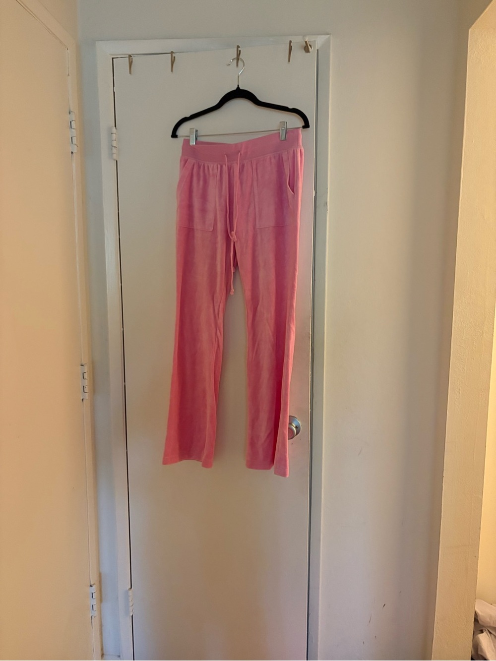 Pink Velour Lounge Pants/ Sweatshirt set